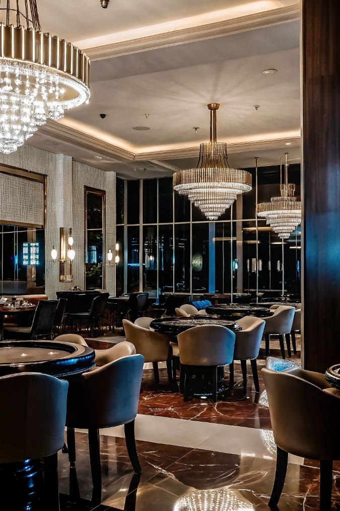 Wnętrze restauracji NIBBLETOWN