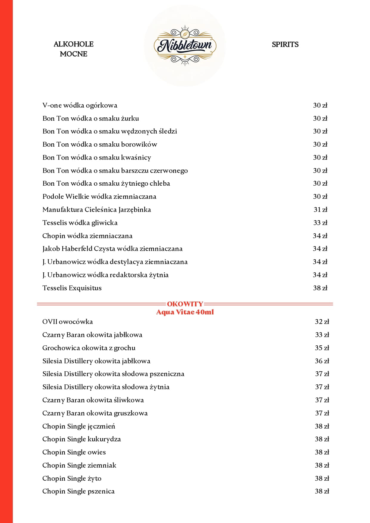 Menu NIBBLETOWN – strona 11