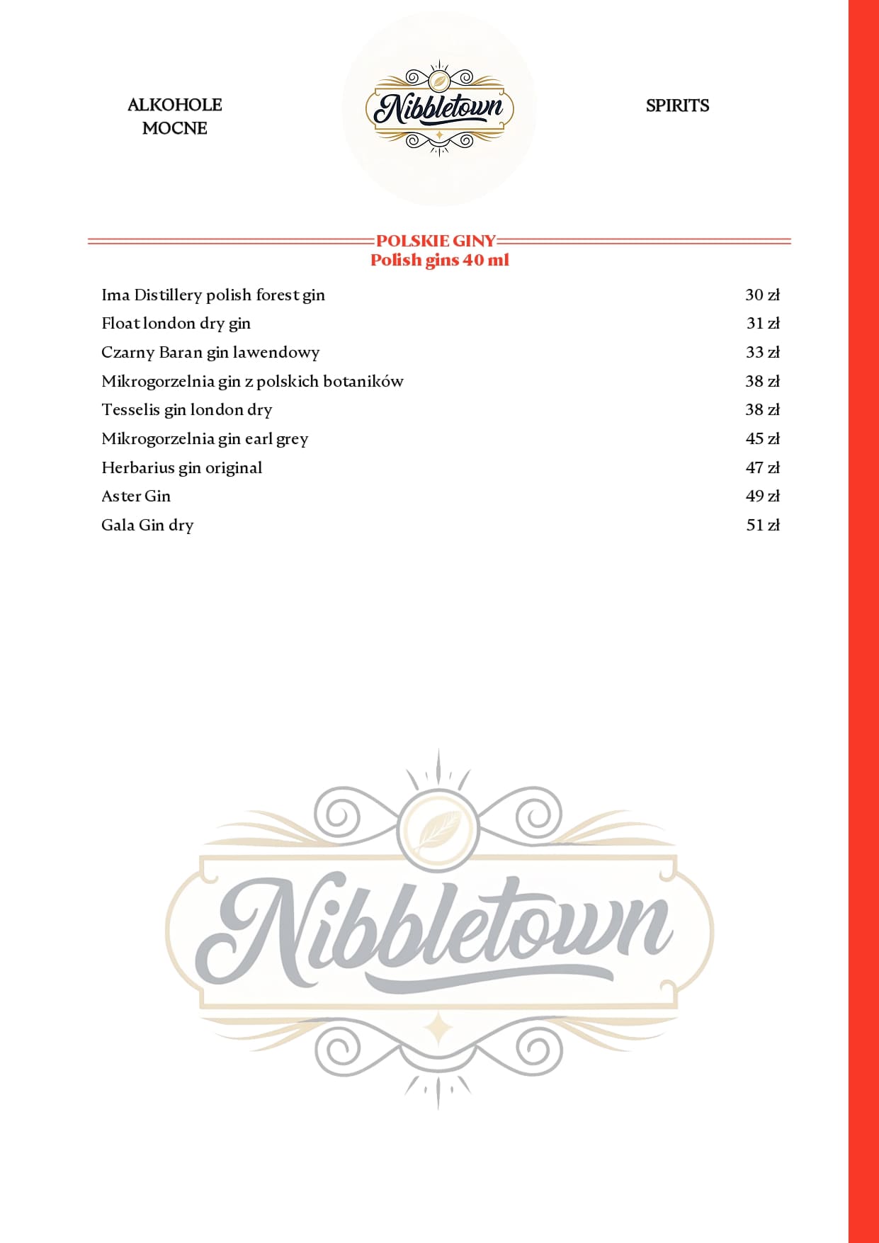 Menu NIBBLETOWN – strona 14
